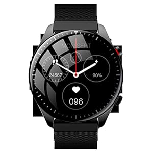 ZTBGY Smartwatch voor heren, fitnesstracker met hartslagslaapmonitor, gewijzigde autosleutelhorloge, buitensport, smartwatch, sleutelloze toegang in de auto, geschikt voor 90% van de algemene modellen