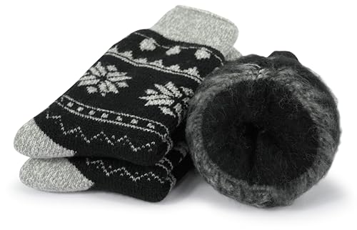 Image of BomKinta Women Thermal Socks - Thick Boot Sock Warm Winter Crew Socks - Cozy Soft Christmas Socks Size 5-10
