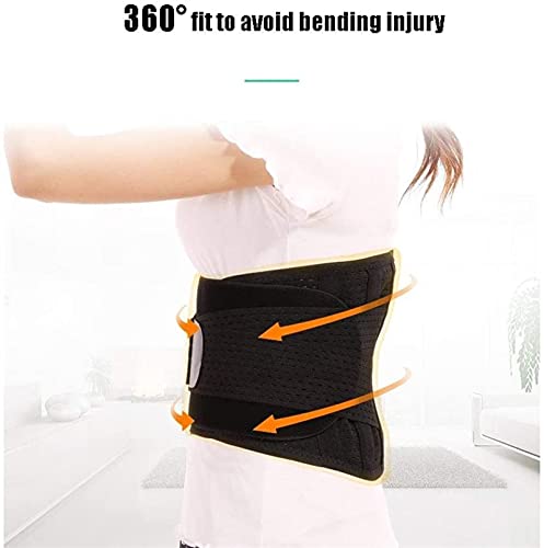 Faja lumbar transpirable talla grande para dolor de espalda miniatura 3