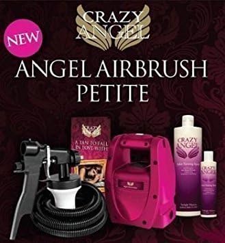 Crazy Angel Spray Airbrush Petite Kit with pop up tent