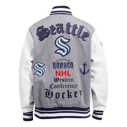 Mens NHL Old English Varsity Jacket2
