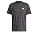 Produktbild adidas Herren Aeroready Designed to Move Sport Stretch T Shirt Short Sleeve , Black Melange, M EU