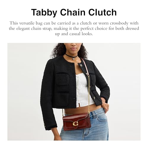 Image of Coach Tabby Chain Clutch