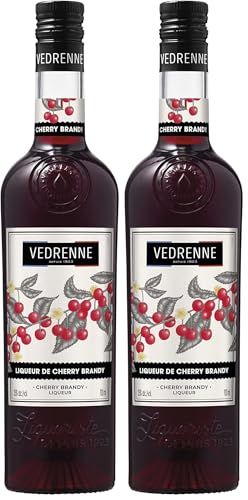 LIQUEUR DE CHERRY BRANDY VEDRENNE 25% - 70 cl (Lot de 2)