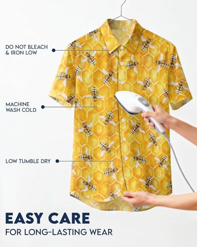 Image of 99TIMORO Fathers Film Button Down Shirt for Men, Funny Hawaiian Short Sleeve Top, Summer Beach Gifts