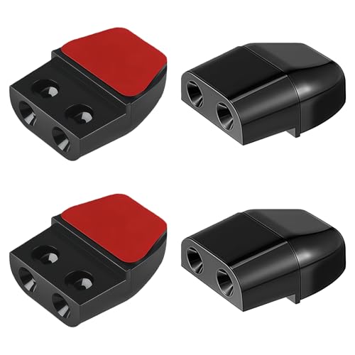 Aihoom 4pcs Répulsif Ultrason pour Animaux de Route, Protection Anti-gibier pour Voiture, Efficace Contre Sangliers et Cerfs, Installation Facile, Léger et...