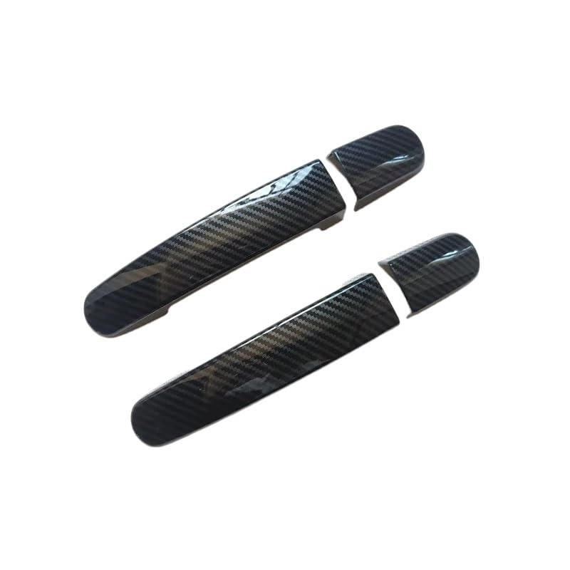 Couvercle poignée porte anti-rayures finition carbone pour Transit Custom et Tourneo