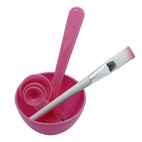 Skin care makeup brush set Facial Mask mixing bowls for face mask acne treatment, Brush, Stick, Measure Spoon, bowl set 6 in 1
