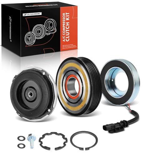 A-Premium Air Conditioner AC Compressor Clutch Kit Compatible with Chevrolet Malibu 2016-2022 1.5L