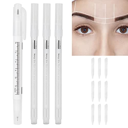 Rotuladores De Tatuaje, Marcadores De Piel, Bolígrafo De Posicionamiento, 3 Rotuladores De Borrado, Sin Olor, No Estimulantes, Suave, Seguro, Herramienta De Tatuaje Con Cabezal De Repuesto, Regla De P Cover