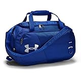 Gepolsterte Tragegriffe oben. Under Armour Undeniable Duffle 4.0 Turnbeutel, Royal (400)/Silber, Größe XS