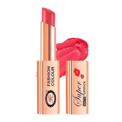 Image of FASHION COLOUR Super Matte Lipstick | Long-Lasting | Smooth Creamy Matte Finish | Moisturising | One Swipe Pigmentation | Available In Gorgeous Shades | (Blush Pink)