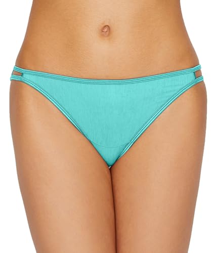Image of Vanity Fair Women's Illumination String Bikini Panties, Silky Stretch & Satin Trim
