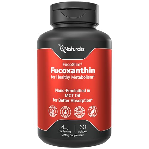 Naturalis New Zealand Fucoxanthin 4mg 60 Softgels | Better Body Metabolism*