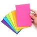 Early Buy Lined Sticky Notes with Lines 4x6 Self-Stick Notes 6 Bright Color 6 Pads, 45 Sheets/Pad