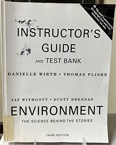 Instructor's Guide and Test Bank (Environment: ... 0136019838 Book Cover