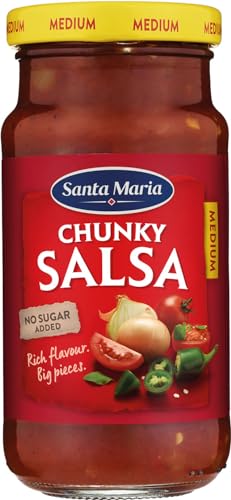 Santa Maria Chunky Salsa Sauce moyen pour la cuisine mexicaine, 230 g