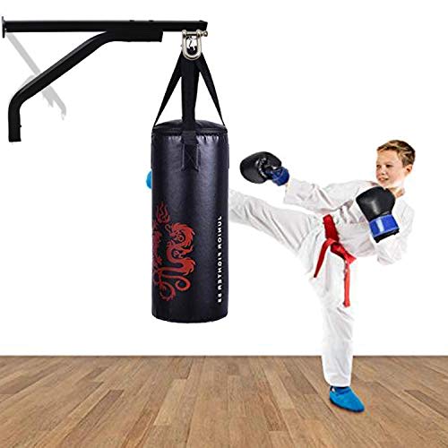 image for GRONG Punching Bag Bracket Hangers Heavy Iron Wall Mount Boxing Frame 