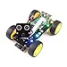 Freenove 4WD Smart Car Kit for Raspberry Pi 5 4 B 3 B+ Zero 2 W, Face Tracking, Line Tracking, Light Tracing, Obstacle Avoidance, App Control, Camera, Servo (Raspberry Pi NOT Included)