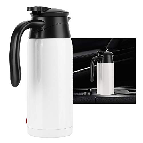 Hervidor eléctrico para auto 800ml blanco miniatura 2