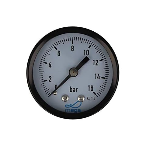 Manomètre de pression Mega 0-16 bar Cover