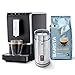 Tchibo Kaffeevollautomat Esperto Caffè 1.1 inkl. elektrischer Milchaufschäumer und 1kg Barista Caffè Crema für Caffè Crema, Espresso und Milchspezialitäten, Anthrazit