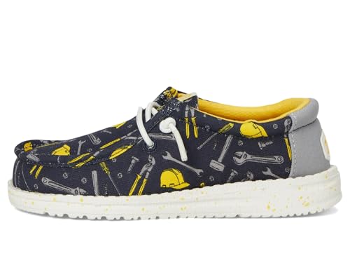 HEYDUDE Men's Wally Construction (Toddler) Slip-On4