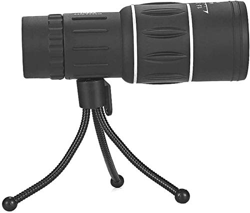 Binoculares de Alta Potencia, telescopio monocular Potente, telescopio monocular de Alta Potencia 16X52, catalejo óptico de Doble Enfoque para Turismo, Senderismo, conciertos para Interiores y exteri