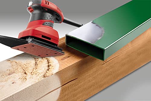 kwb Schleifstreifen 115x100 mm aus Edelkorund mit Körnung 240, werkzeugloser Wechsel… – Ansicht 3