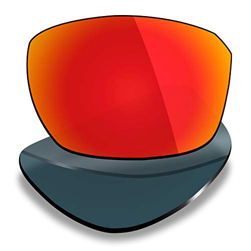 Mryok Polarized Replacement Lenses for Oakley Split Shot OO9416 - Fire Red