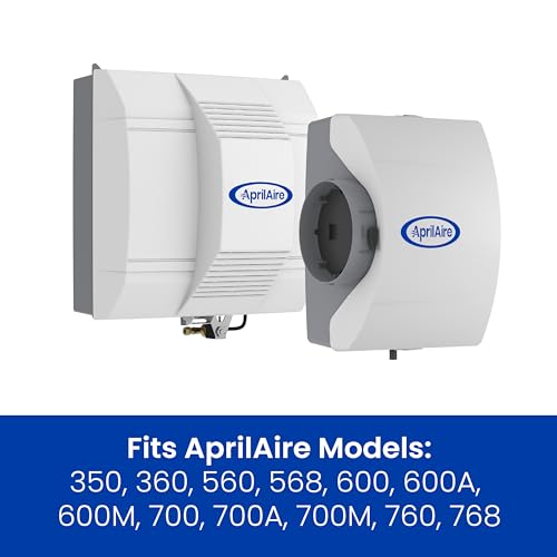Aprilaire Evaporative Humidifier, Whole House, 18 Gallons Per Day, Water Panel Evaporator, Fan-forced Evaporation