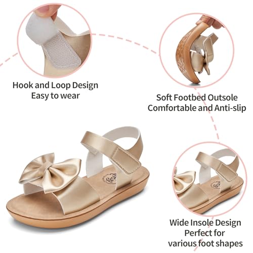 Image of Trary Toddler Sandals for Baby Girls Boys Summer Sandals Cute Kids Shoes Lightweight Open Toe Sandals Beach Holiday Unisex Child Sandals