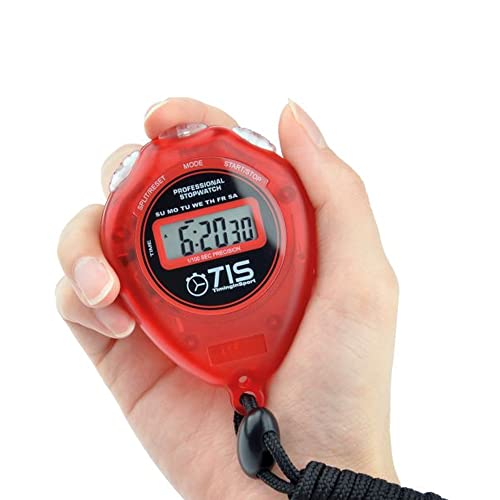 TIS Pro 018 Stopwatch - Black, UTRD314_1 - Image 4