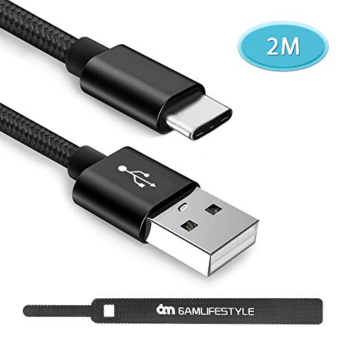 6amLifestyle Charger Cable for Nintendo Switch and Switch Lite, 6.6FT Nylon Braided Fast Charging USB Type C Charging Cable Compatible with Nintendo Switch/Lite, PS5, Xbox Series X Controller 6amLifestyle Charger Cable for Nintendo Switch and Switch Lite, 6.6FT Nylon Braided Fast Charging USB Type C Charging Cable Compatible with Nintendo Switch/Lite, PS5, Xbox Series X Controller