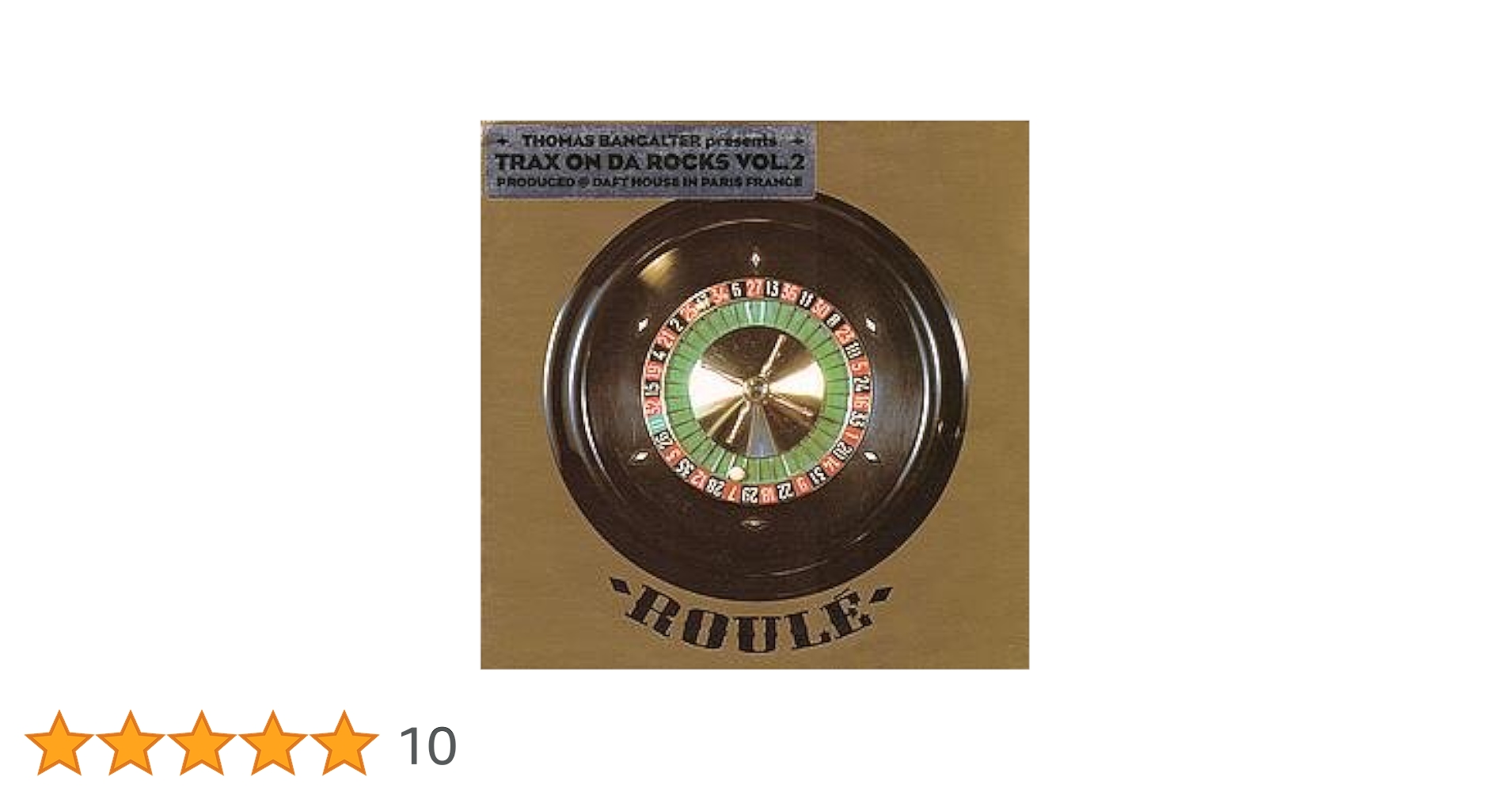 Thomas Bangalter / Trax On Da Rocks: Thomas Bangalter