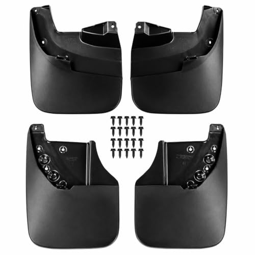 Image of PIT66 Mud Flaps Splash Guards Fit 2007-2013 Toyota Tundra Front & Rear