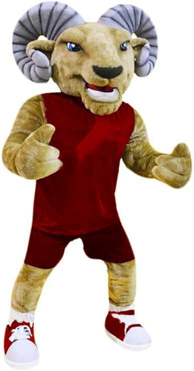 Premium Ram Mascot Costume Mascot Suit for School, Team, Sports Events, Parties & Advertising