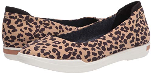 Dr. Scholl's Shoes Women's Rise Shine Ballet Flat, Tan And Black Leopard, 8 #TOP6
