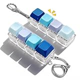 ab toys pub Design Pratique et Intégré: Chaque clavier cliqué est doté d'un anneau porte-clés solide intégré. Il combine un jouet fidget anti-stress tactile efficace avec un porte-clés fonctionnel, permettant de l'attacher facilement à un porte-clés, un sac à dos ou une trousse
