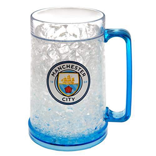 Manchester City F.C. Plastikkrug Gefrierschrank Bierkrug