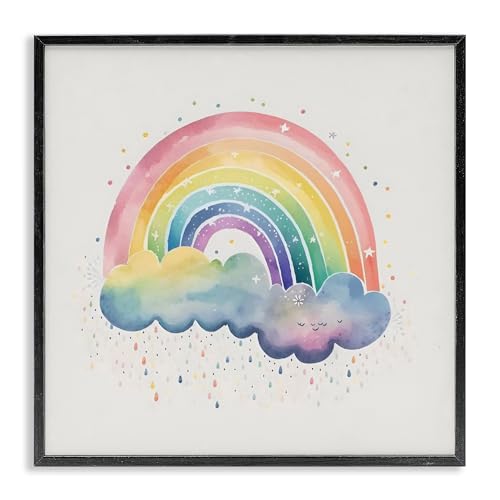 Cadre Boho Rainbow & Stars Stupell Industries pour atmosphère douce
