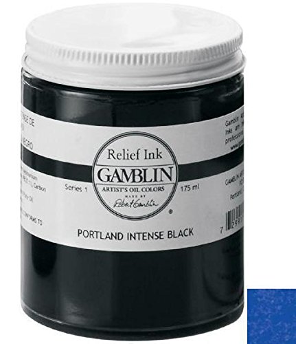 Relief Ink Color: Ultramarine Blue