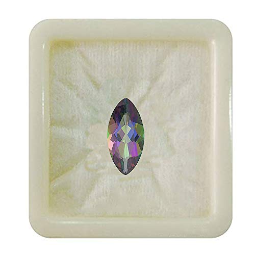 Quartz mystique naturel taillé pour la création de bijoux astrologiques
