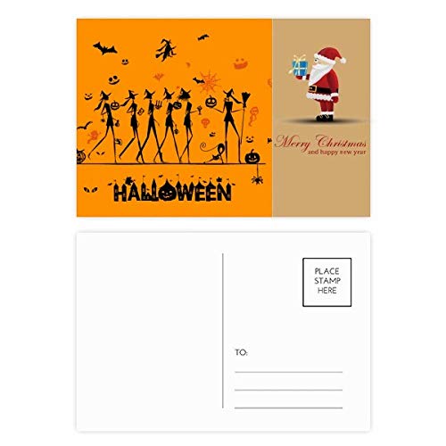 Cartes postales Halloween sorcières lot de 20 à offrir aux proches