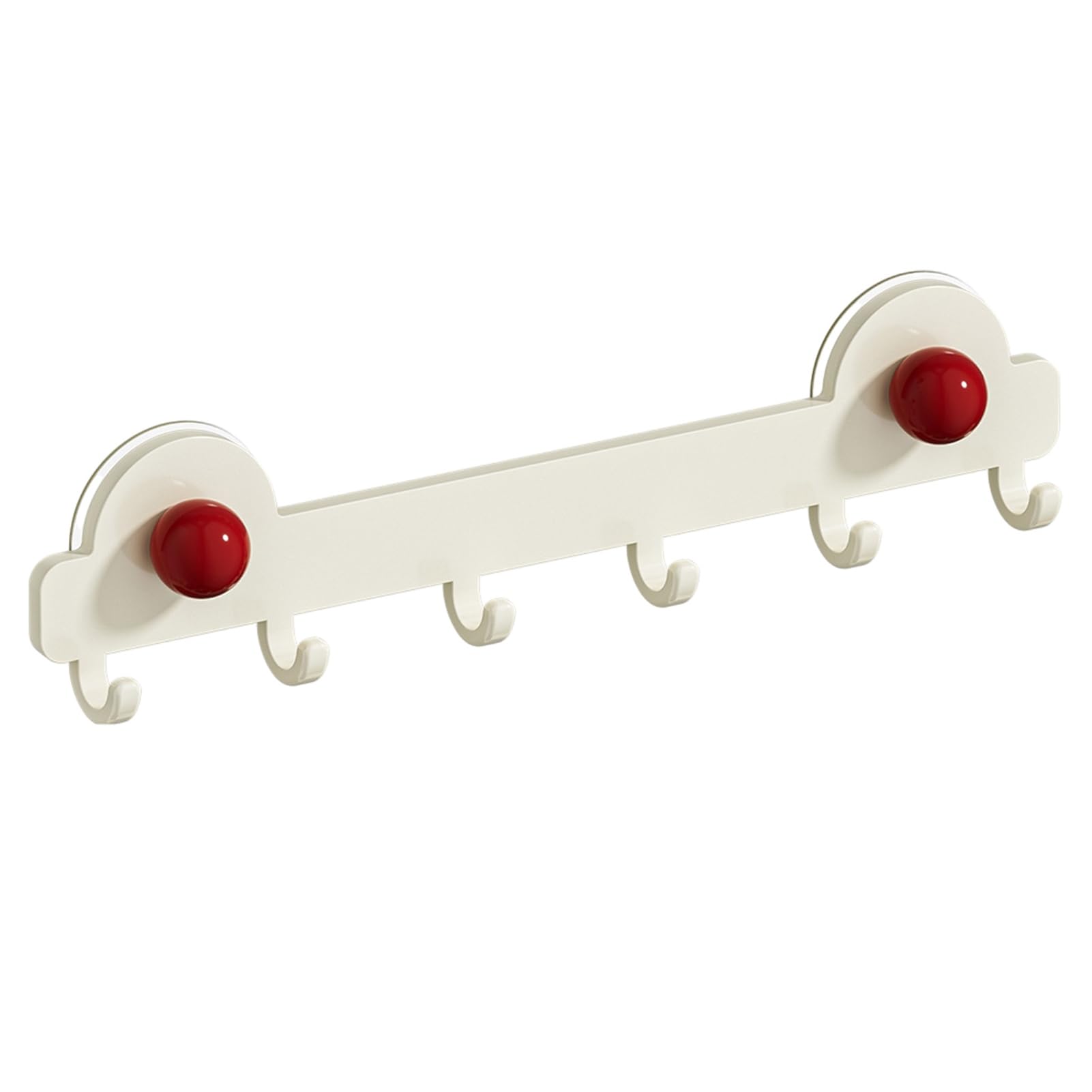 Virelynx White Suction Cup Hook – No Drilling Hanging Hooks Strong, Load-Bearing Space-Saving Organizer Rack For Bathroom Kitchen