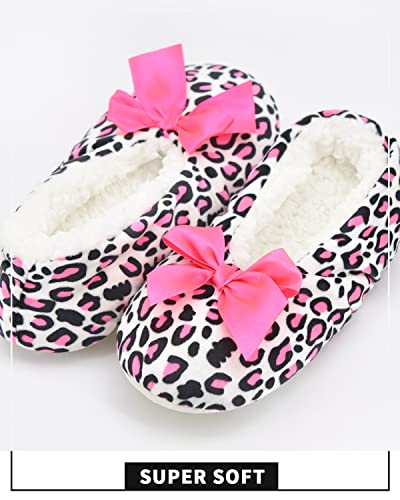 Image of Keyela Women Cozy Warm Slipper Socks, Non Slip Gripper Indoor House Socks | Soft warm cozy fabric, gripper anti-slip bottom for bedroom, lounge and all indoor daily use