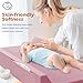 JVEOO Vegan Leather Baby Changing Pad, Waterproof & Wipeable Soft Diaper Changing Mat 32“ x 16.6