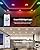 Sunco 4 Pack 6 Inch Smart Ultra Thin LED Recessed Ceiling Lights with Night Light, Tunable CCT 2700K to 6000K, Dimmable, 15W, Smooth Trim, Canless with Junction Box