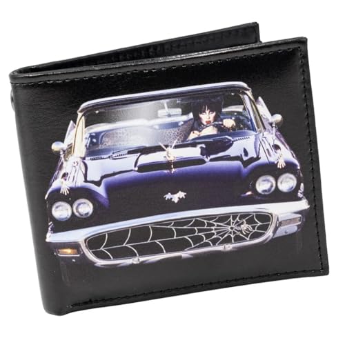 kreepsville 666 Elvira Mistress of the Dark Macabre Mobile Photoreal Gothic Bifold Wallet