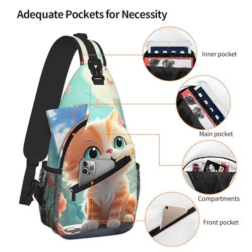 Morrales Urbanos Sling Bag para Mujeres y Hombres miniatura 5